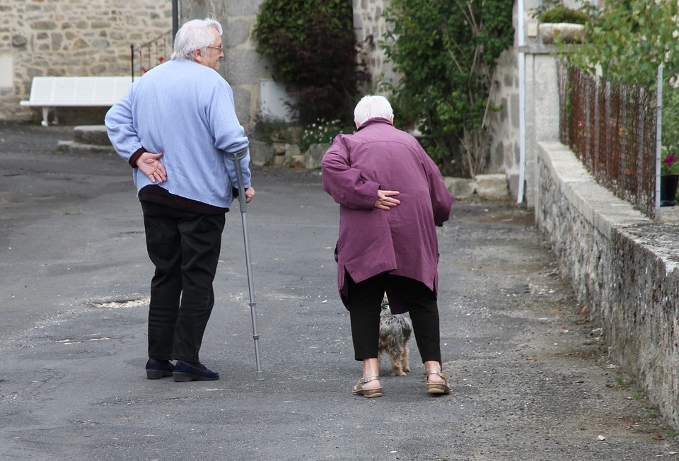 couple walking